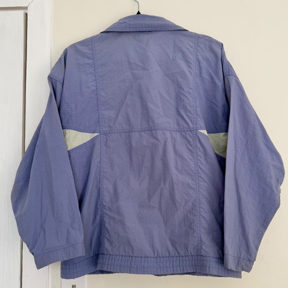VINTAGE LIFA ski snowboard purple/white windbreaker jacket - Picture 7 of 11
